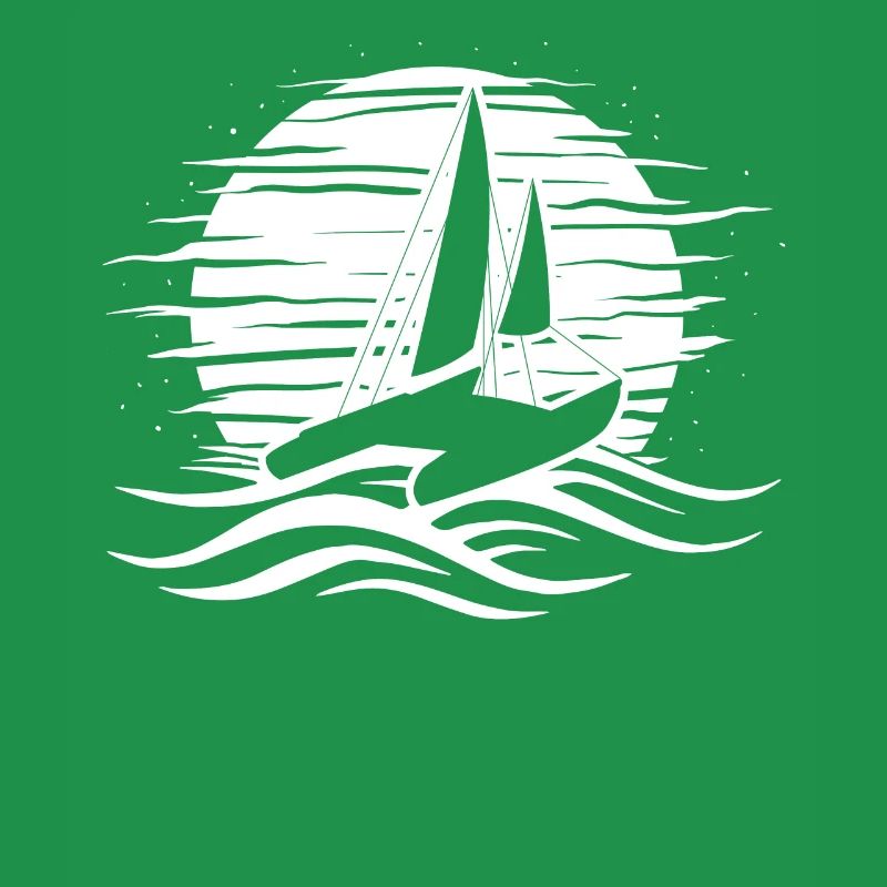 Catamaran Sailing Double Hull Bi-Coque