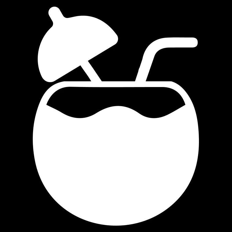 Icône de l’icône de la noix de coco