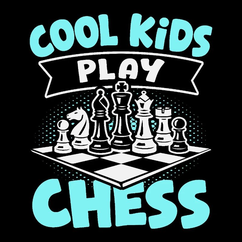 Chess Player Cool Kids Play Chess