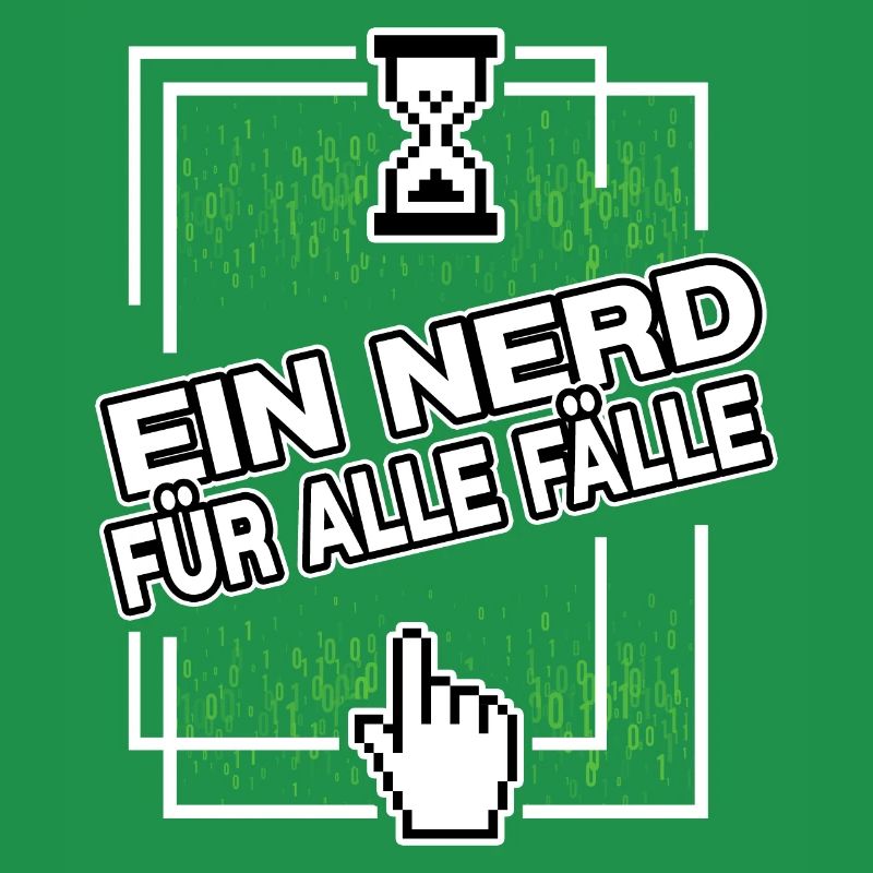 nerd administrator IT abteilung pixel coder