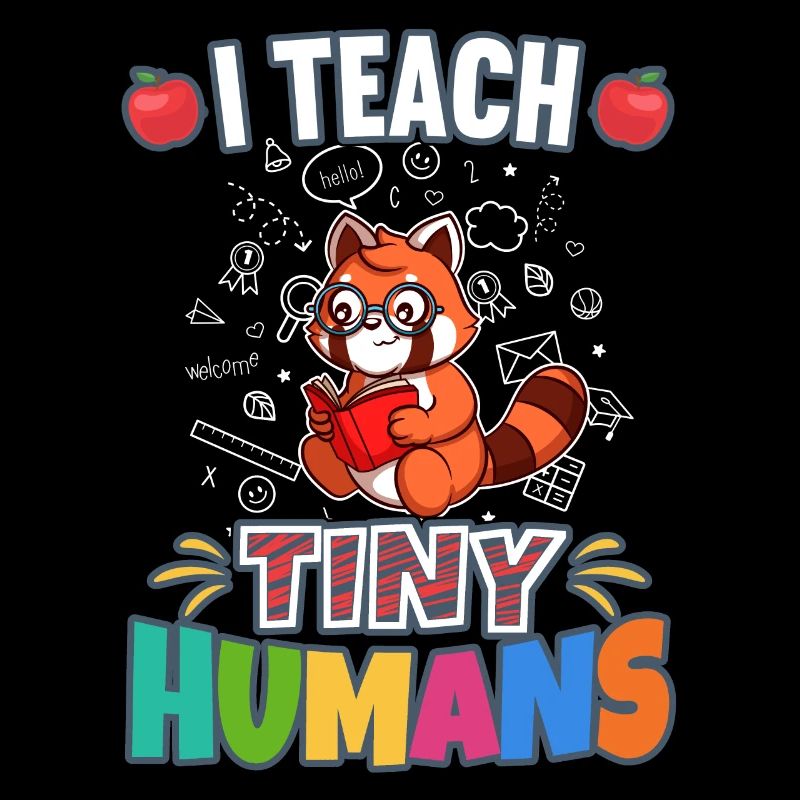 I Teach Tiny Humans Elementary School Teacher
