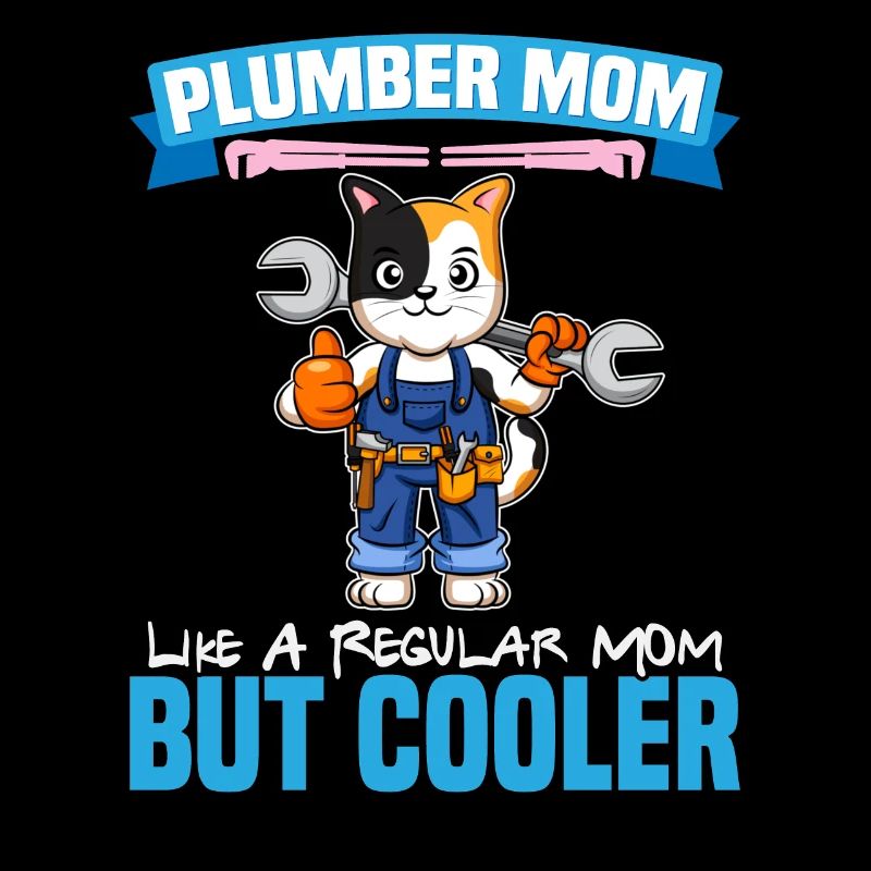 Maman plombière comme une maman régulière mais plus cool