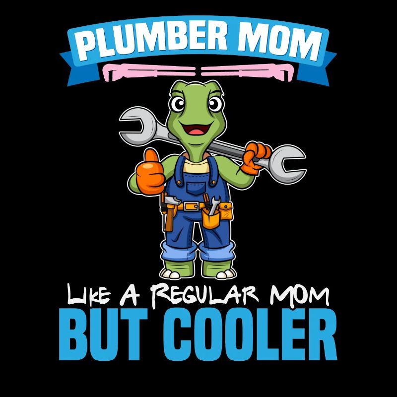 Maman plombière comme une maman régulière mais plus cool