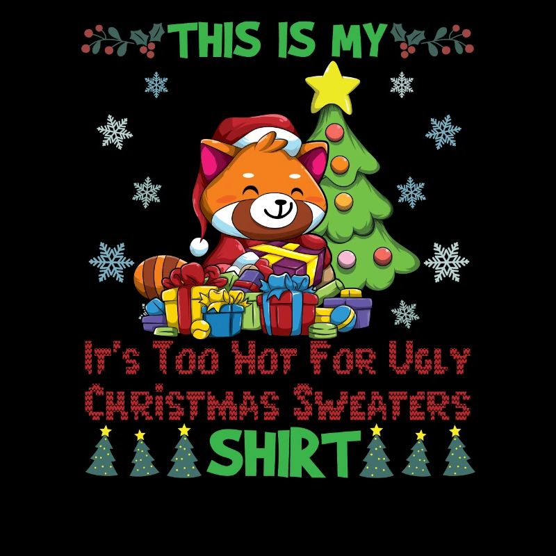 C'est mon pull de Noël il fait trop chaud pour moche