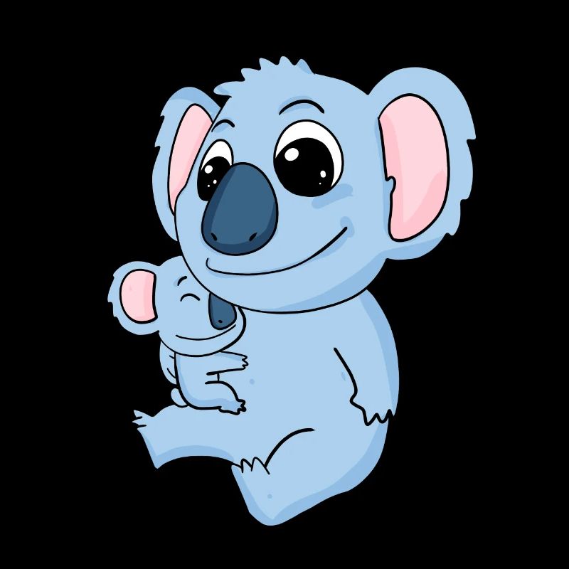 Famille - Koala avec bébé - Koala