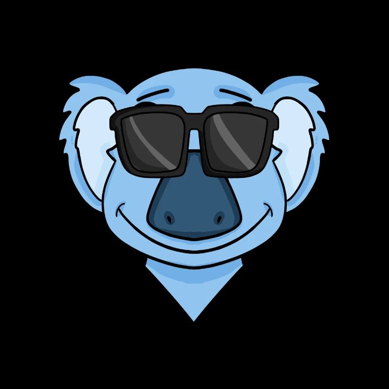 Koala avec lunettes
