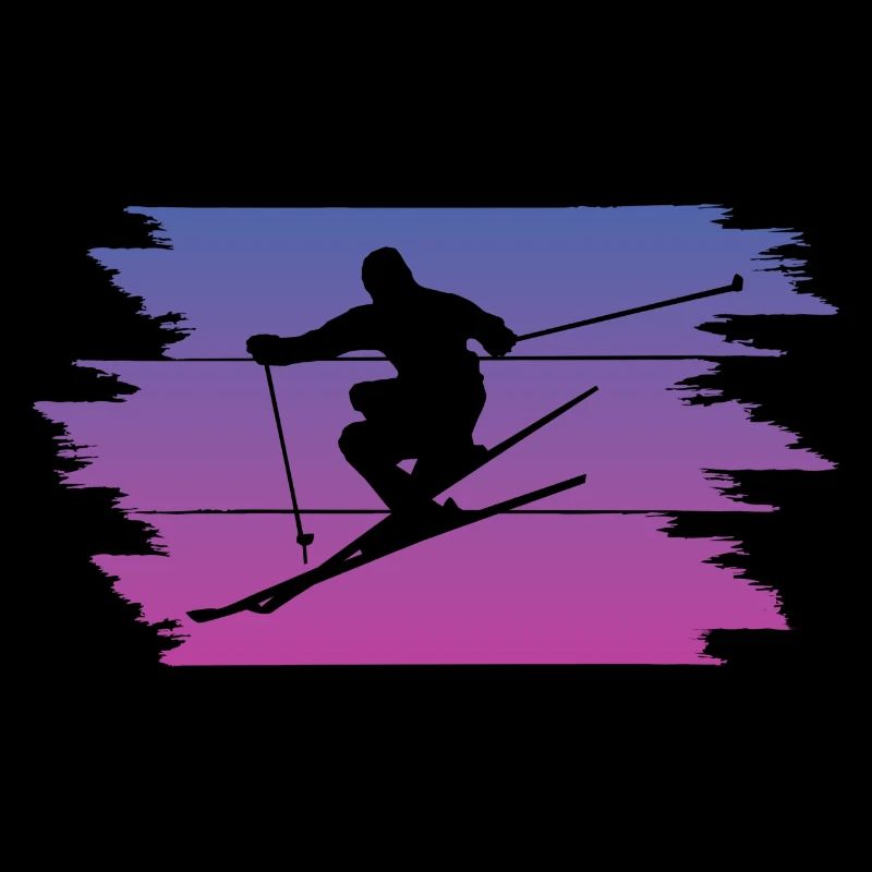 Skifahren Ski Skiing