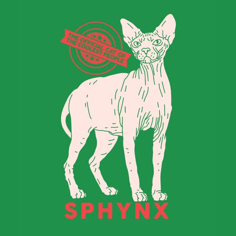 Sphynx chat sphinx cadeau de chat