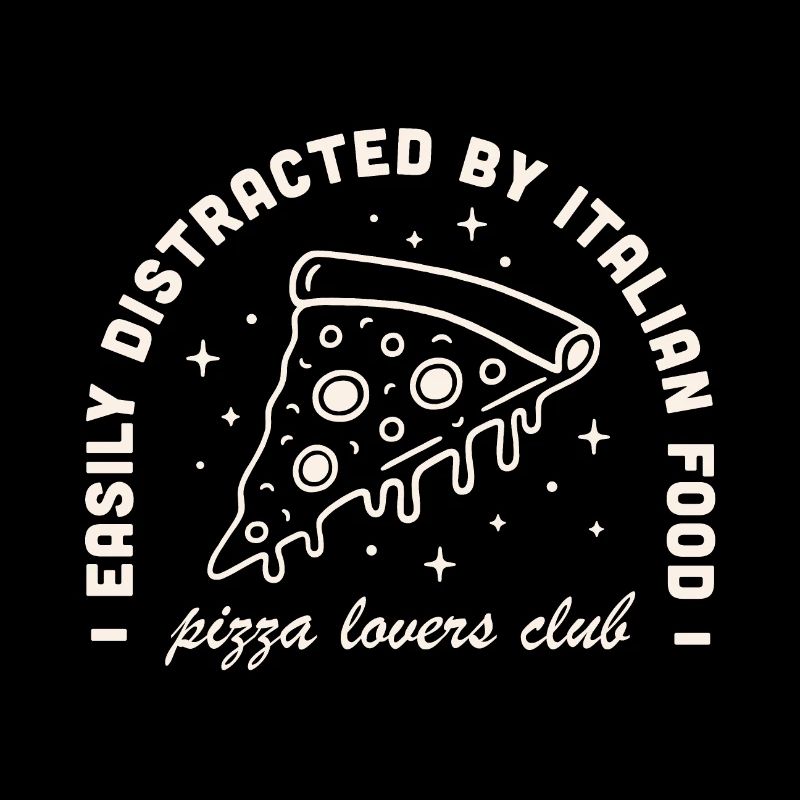 Humorvolle Pizza
