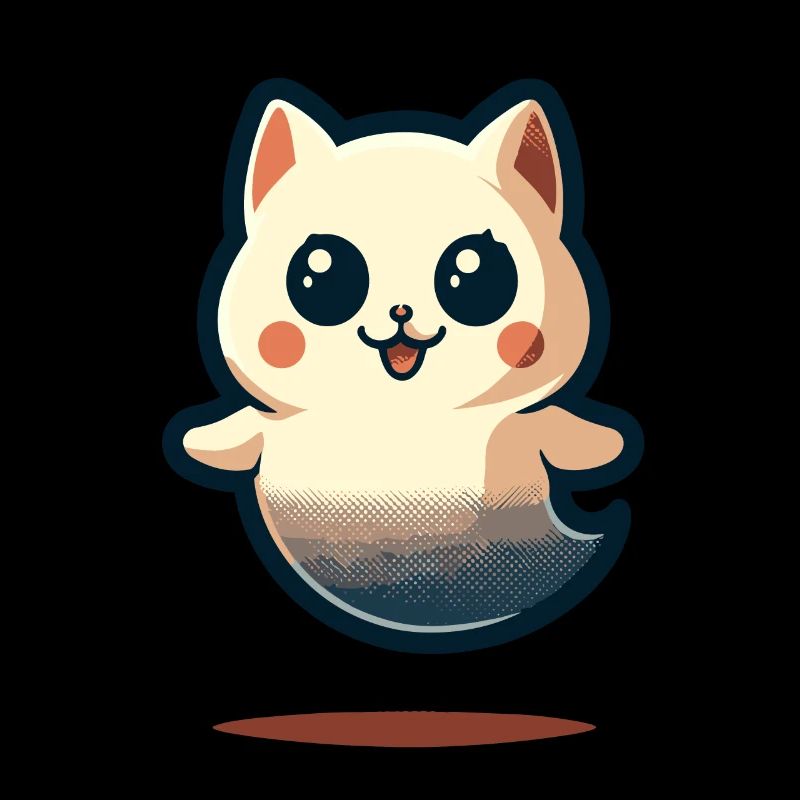 Cute Ghosts Cat Kawaii Ghost Pet