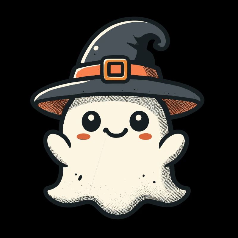 Funny Witch Ghost Spooky Party