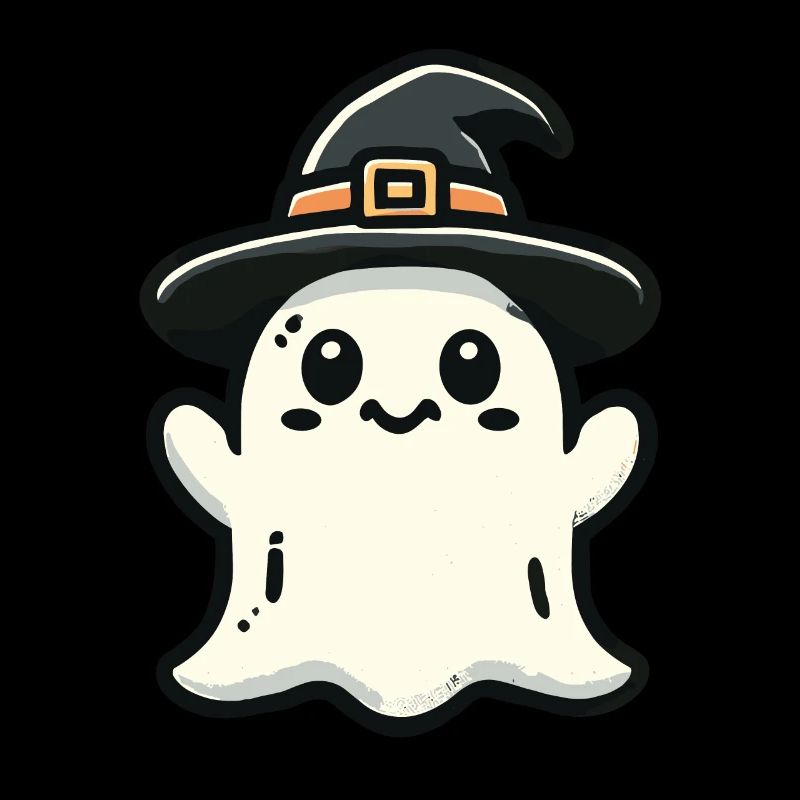 Funny Witch Ghost Spooky Party