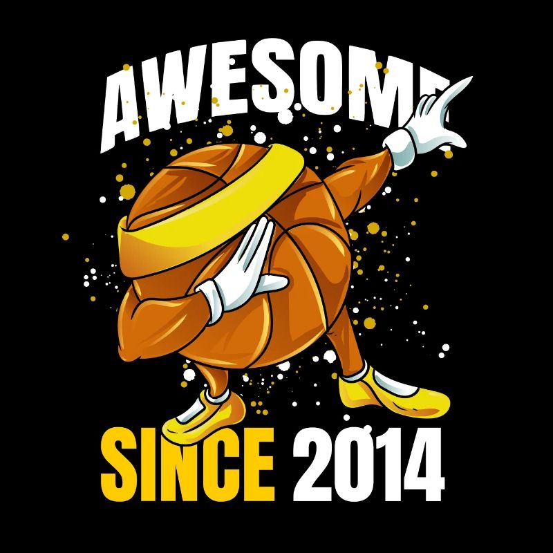 Awesome seit 2014 - 9. Basketball-Geburtstag
