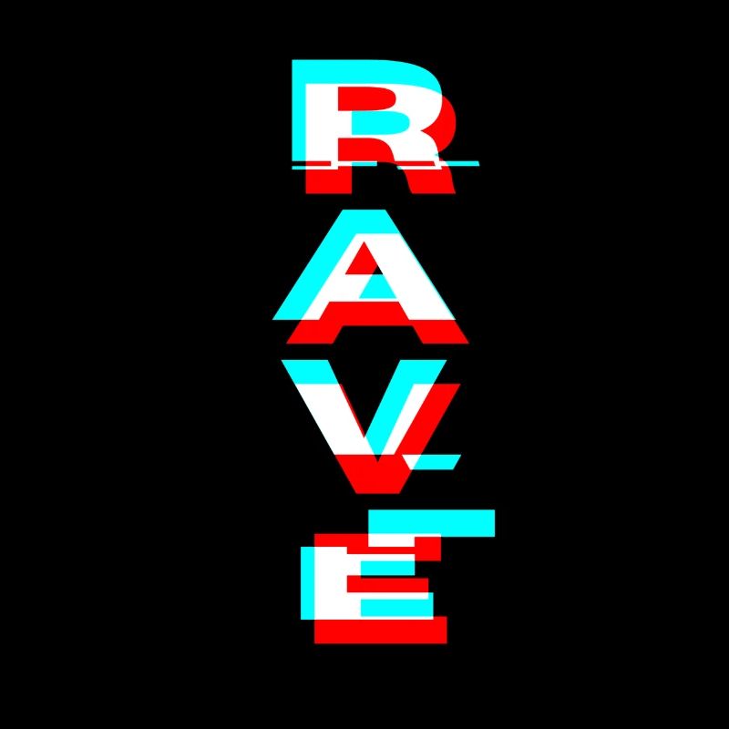 Rave Raver House DJ Techno Music geschenk