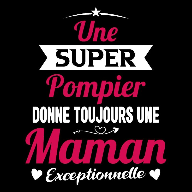 Super pompier maman sapeur pompier future mère