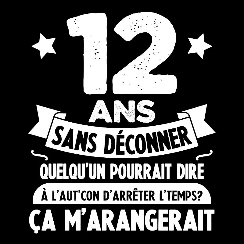 12 Ans âge 12 ans anniversaire 12 ans