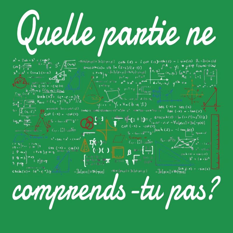 Prof de maths idée cadeau enseignant mathématique