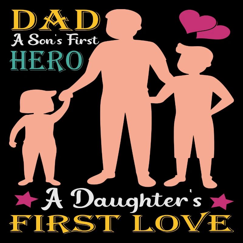 Father and son - father and daughter gift father