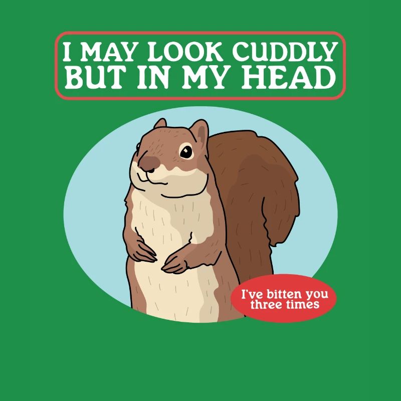 Süßes Eichhörnchen Hörnchen Grauhörnchen Geschenk