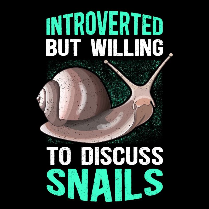 snails funny snail gift
