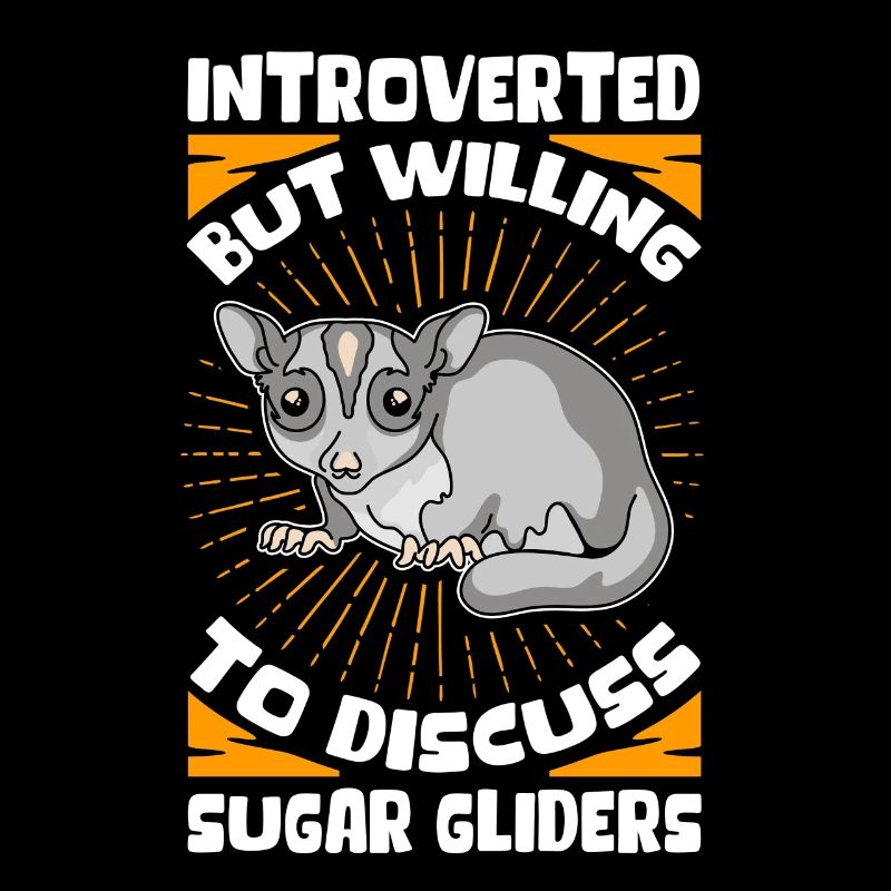 Sugar Glider Short-Head Glider Cadeau
