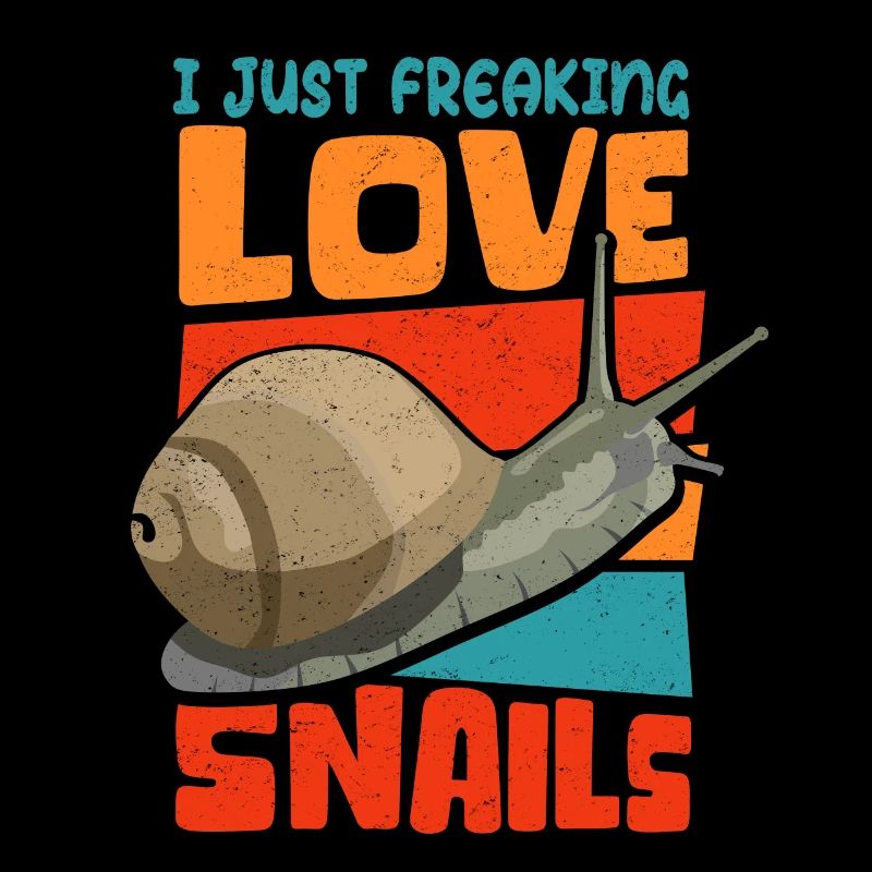 Snails Funny Snail Gift