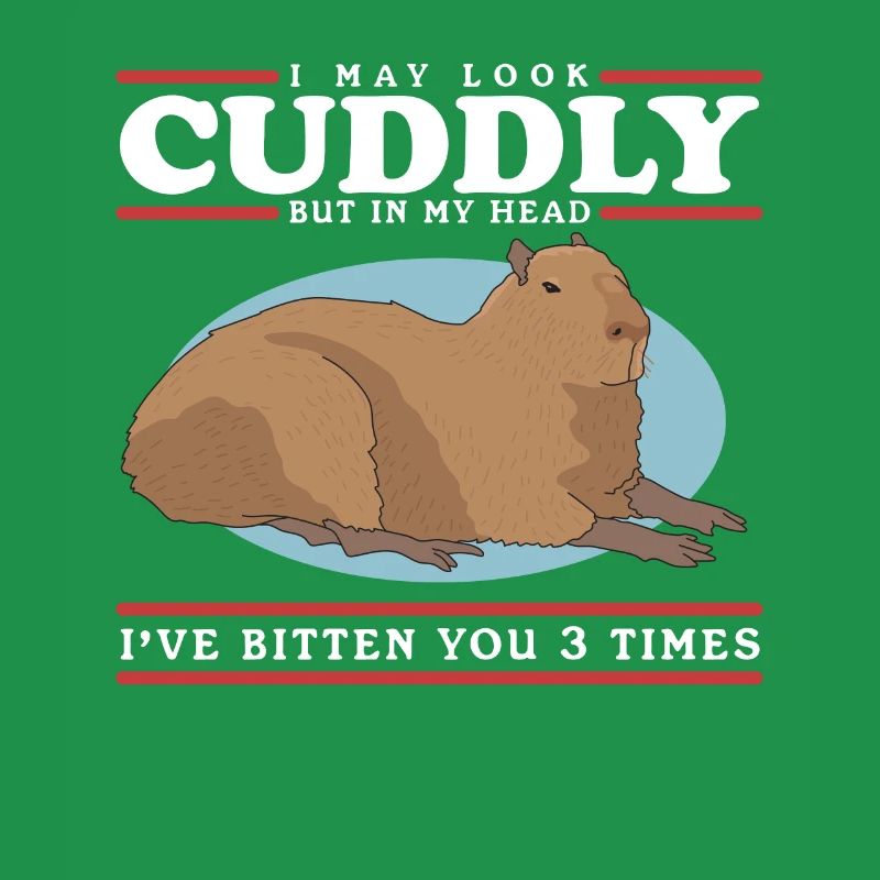 Capybara Wasserschwein Capybaras Geschenk