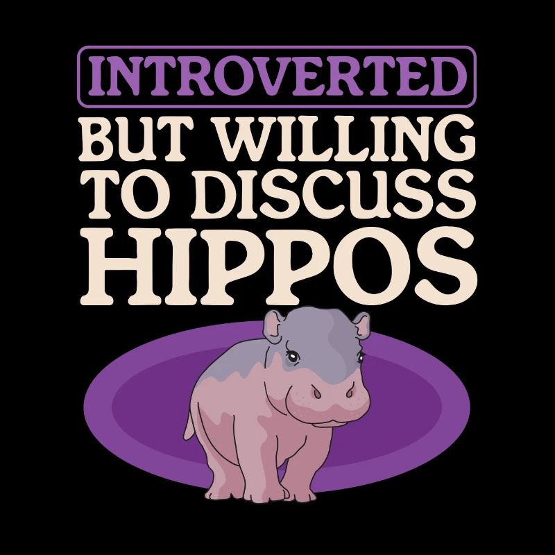 Hippopotamus Baby | Hippo Hippos Gift