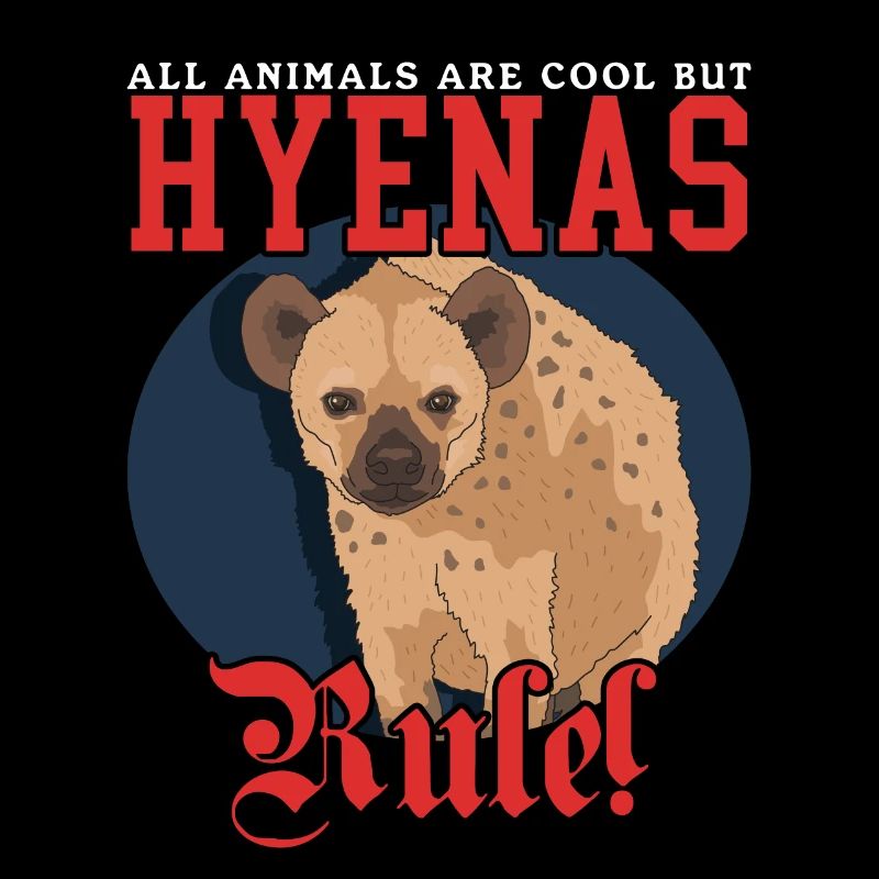 Hyäne Hyänen Tüpfelhyäne Geschenk
