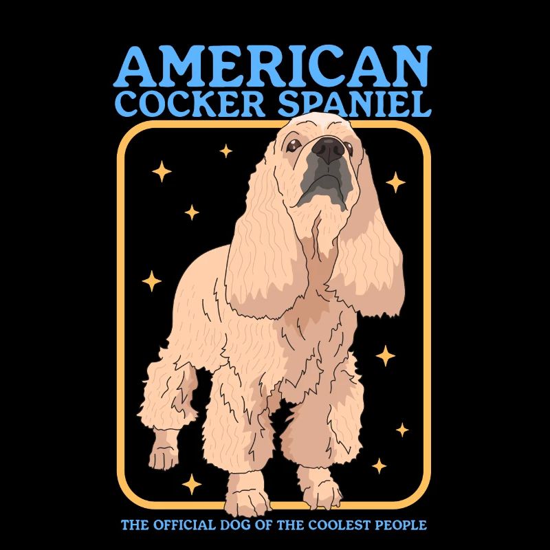 American Cocker Spaniel chien cadeau