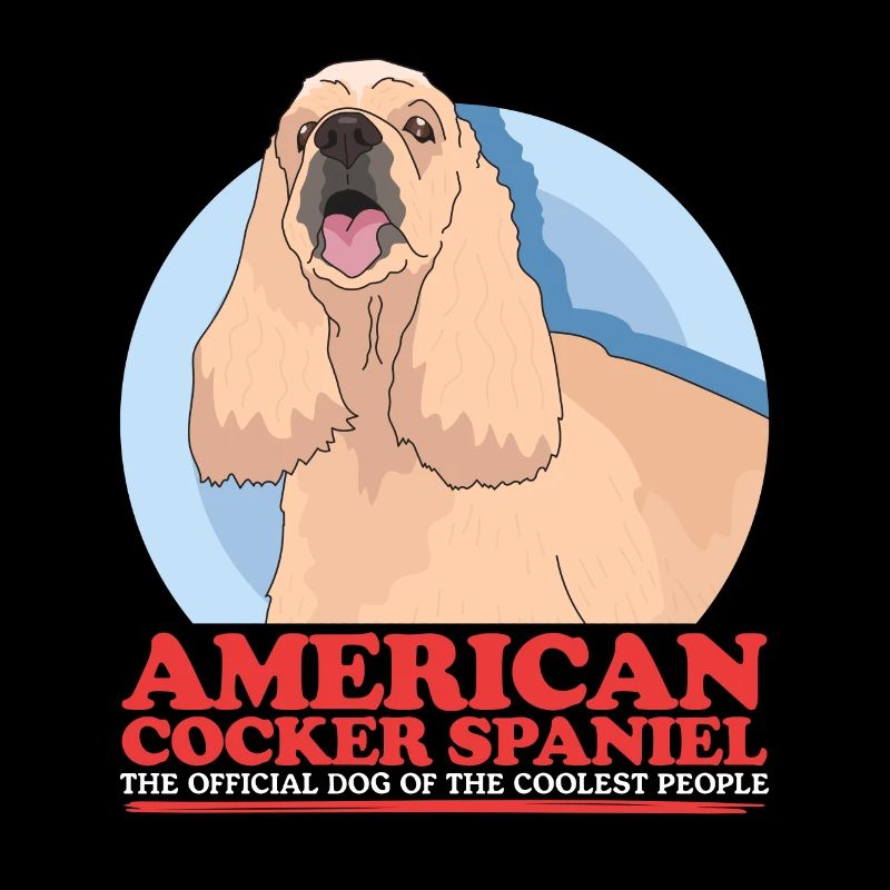 American Cocker Spaniel chien cadeau