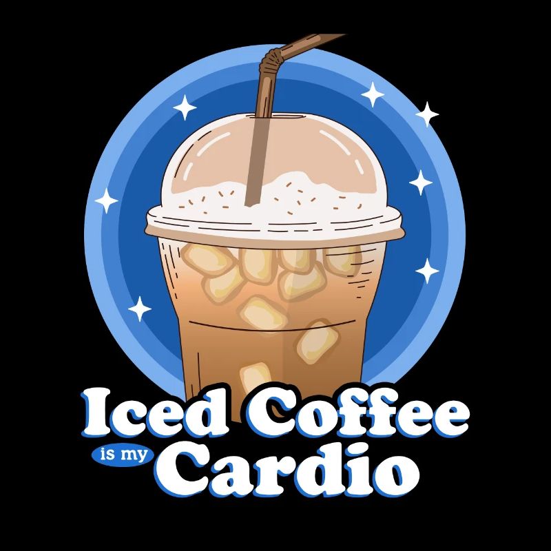 Eiskaffee Iced Coffee Kaffee Liebhaber Geschenk