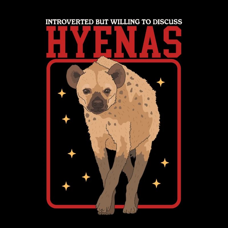 Hyäne Tüpfelhyäne Hyänen Geschenk