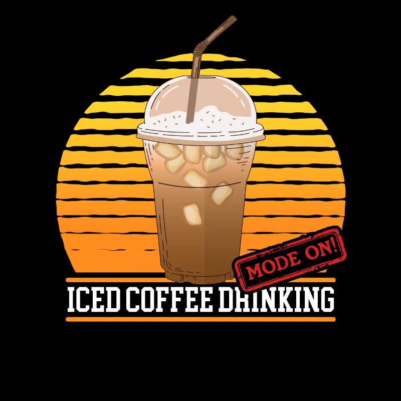 Eiskaffee Iced Coffee Kaffeeliebhaber Geschenk