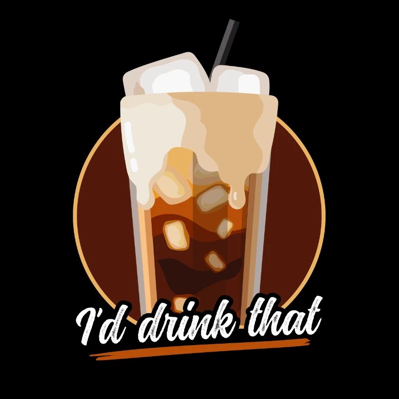 Eiskaffee Iced Coffee Kaffeeliebhaber Geschenk