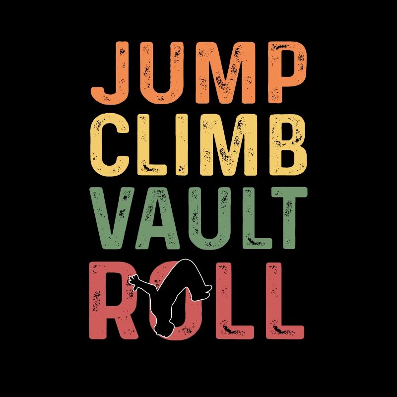 Jumping Climbing Jumping Rollers. Course