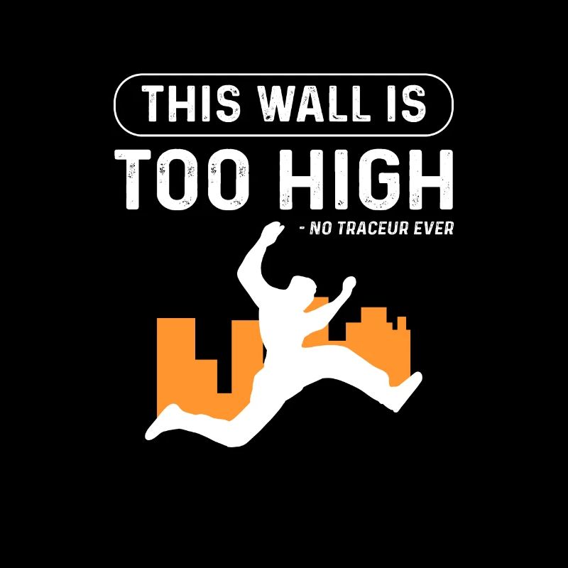 This wall is too high. No Traceur Ever.