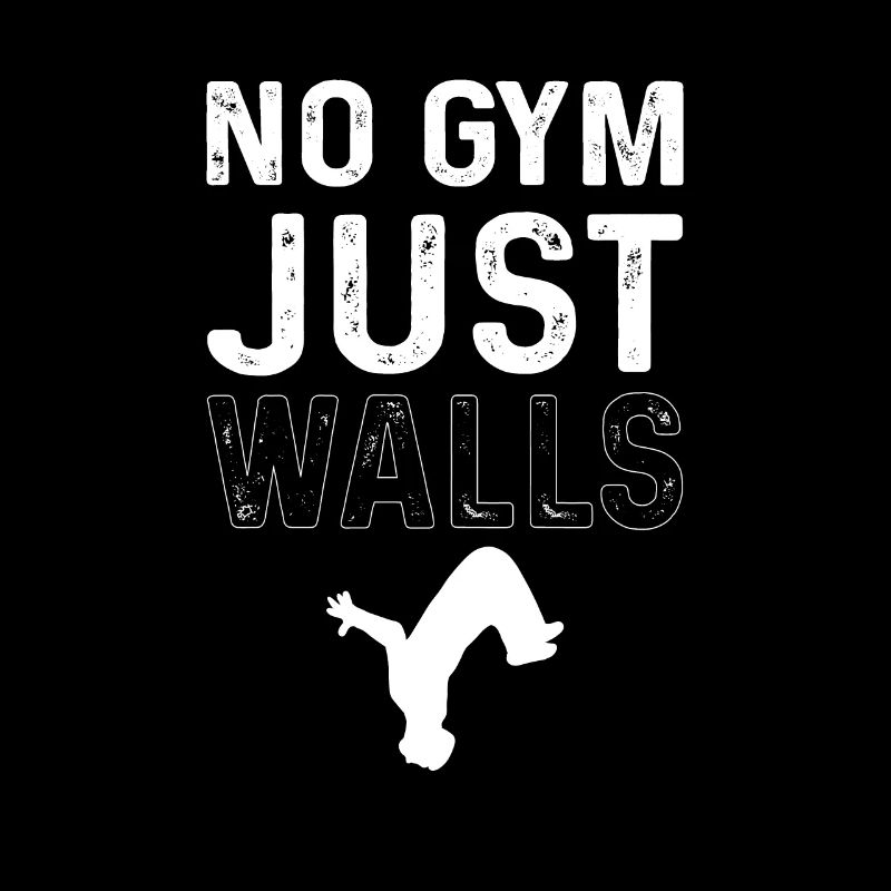 No gym. Only walls. Course