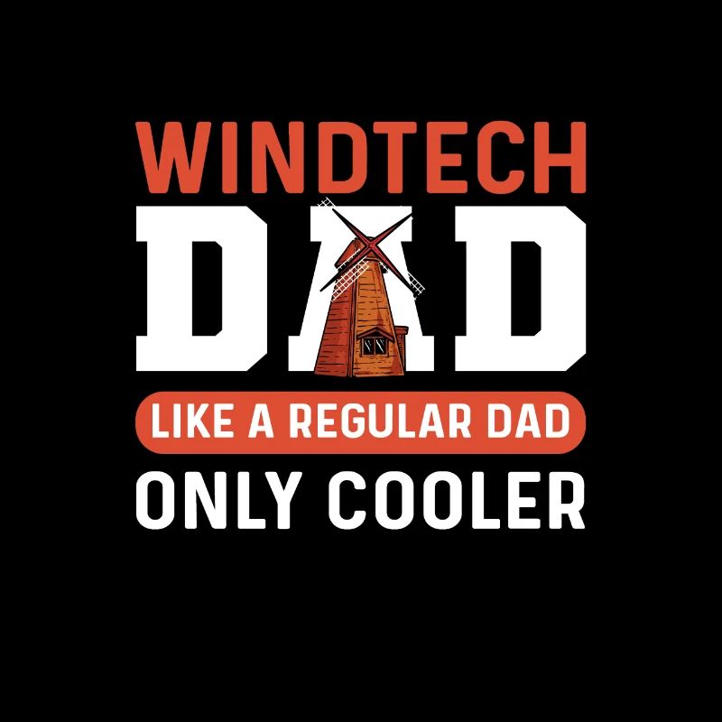 Papa de Wind Tech. Opérateurs d’éoliennes.