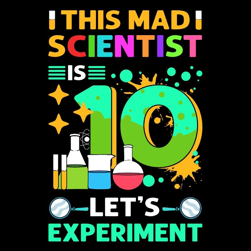 This mad scientist is 10 years old