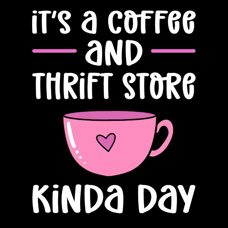 Es Ist Ein Kaffee- Und Secondhand -Laden. Sparsam
