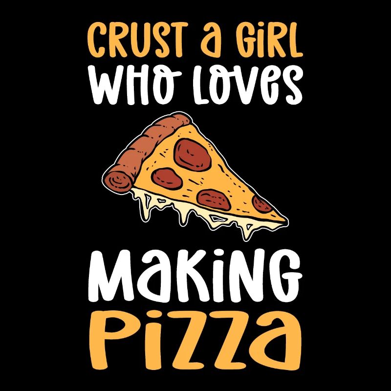 Kruste Ein Mädchen, Das Es Liebt, Pizza Zu
