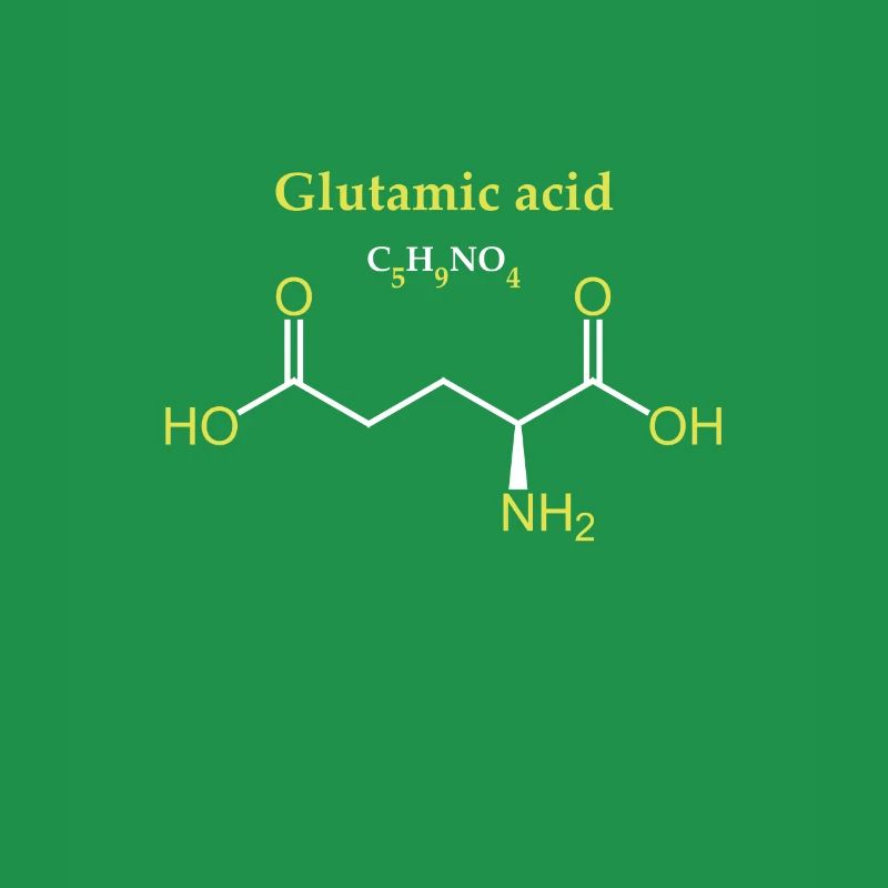 Glutamic acid Molecule