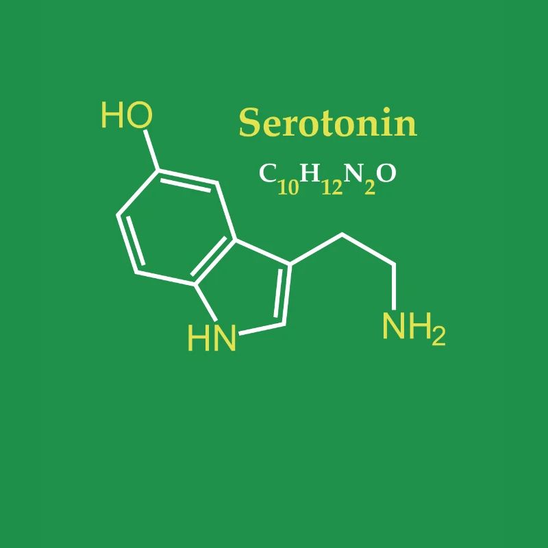 Serotonin molecule