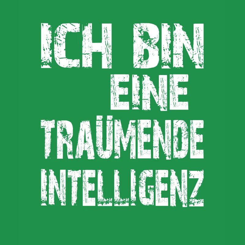 KI Spruch Ich bin eine träumende Intelligenz