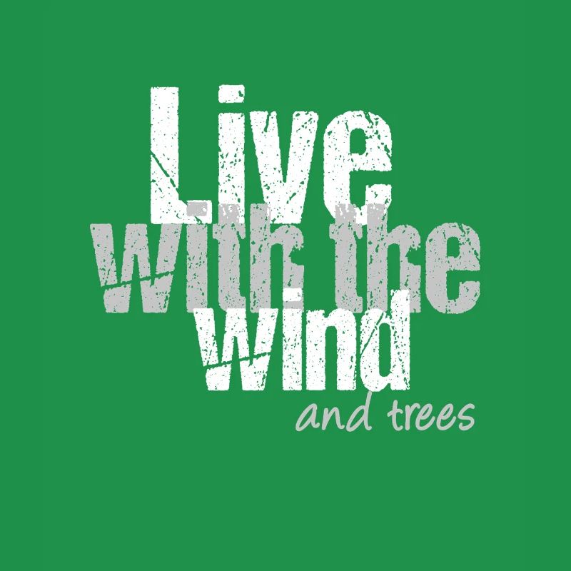 Leben mit Wind und Bäumen