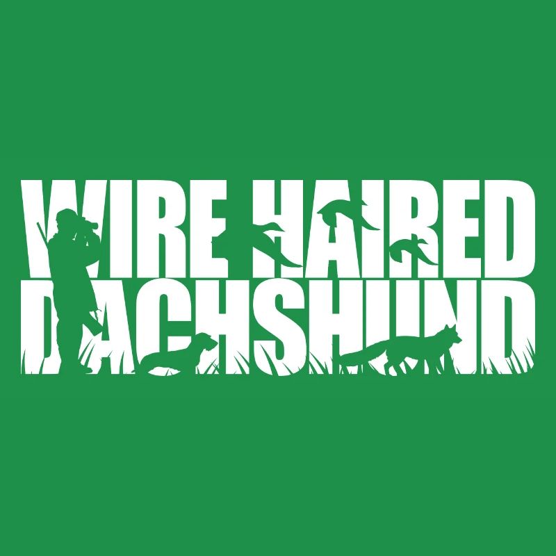 WIREHAIRED DACHSHUND Jagdhund Wilsigns Jäger