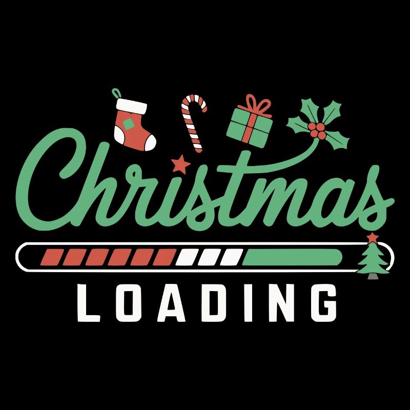 Christmas Loading – Funny Christmas Design