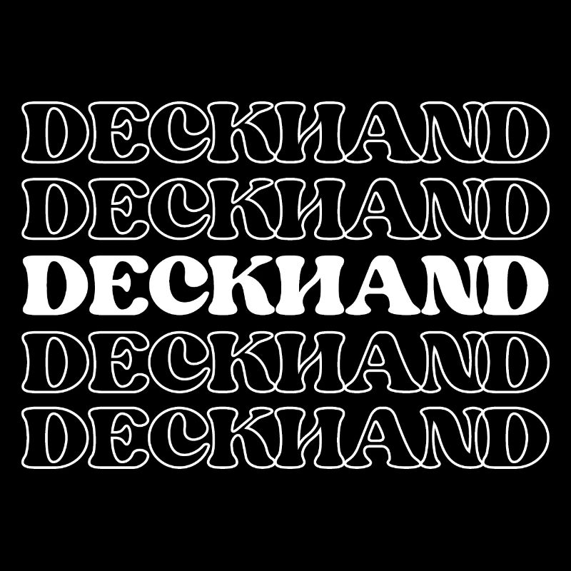 Deckhand Sailor Seaman Shipmate Ship Worker
