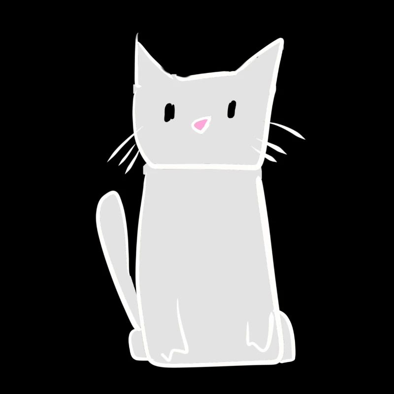 Symbole mignon d’animal de chat